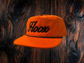 Blaze Orange/Black Rope Hat