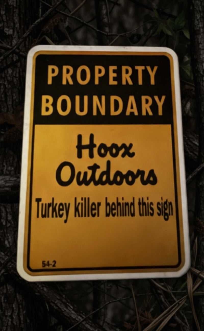 Property Boundary Decal
